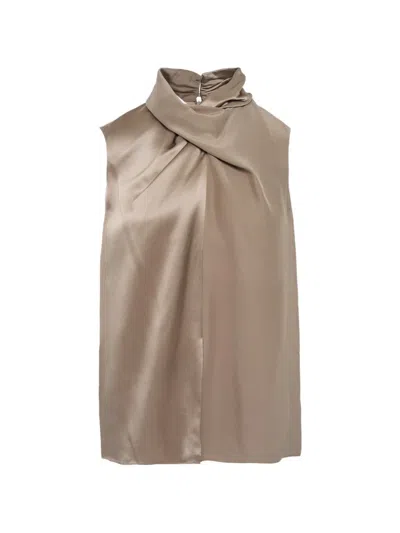 Club21 Josephine Top In Neutral