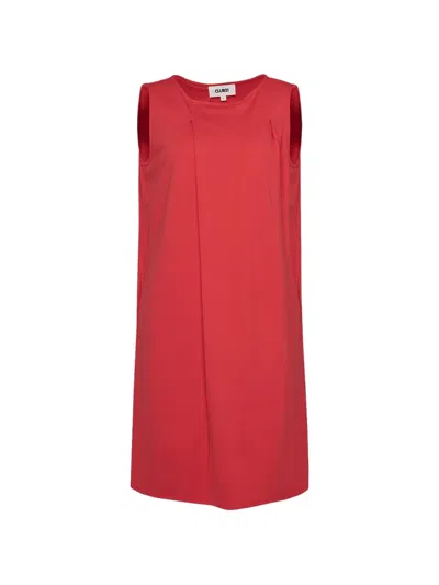 Club21 Pleated Sleeveless Mini Dress In Multi