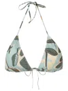 Clube Bossa Aava Bikini Top In Green