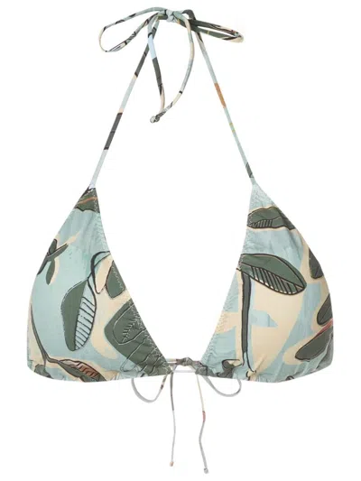 Clube Bossa Aava Bikini Top In Green
