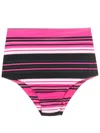 Clube Bossa Ceanna Stripe-print Bikini Bottoms In Multicolour