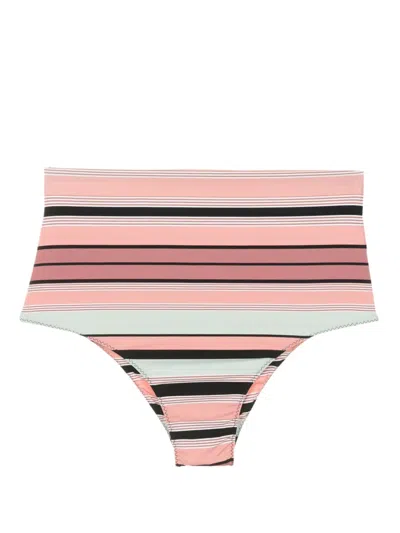 Clube Bossa Ceanna Striped Bikini Bottoms In Multicolour