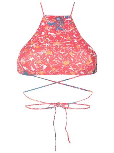 Clube Bossa Chung Floral-print Bikini Top In Multicolour
