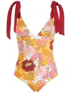 Clube Bossa Lavello Printed Swimsuit In Multicolour