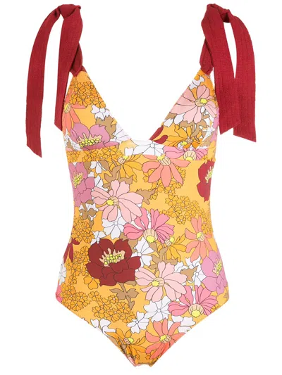 Clube Bossa Lavello Printed Swimsuit In Multicolour