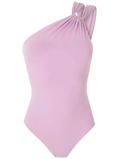 Clube Bossa Deneuve Asymmetric One-piece In Purple