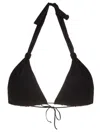 Clube Bossa Halterneck Bikini Top In Black