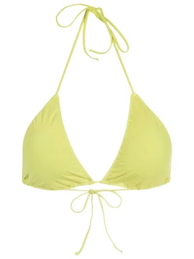 Clube Bossa Halterneck Bikini Top In Green