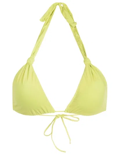 Clube Bossa Halterneck Bikini Top In Green
