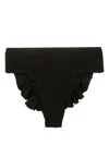 Clube Bossa Jasper High-waist Bikini Bottoms In Black