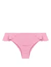 Clube Bossa Laven Ruffled Bikini Bottom In Pink