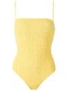 Clube Bossa Lottie Jacquard One-piece In Yellow