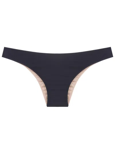 Clube Bossa Low-rise Stretch Bikini-bottoms In Blue