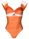 Clube Bossa Margareta Swimsuit In Orange