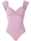 Clube Bossa Margareta Ruched Details One-piece In Purple