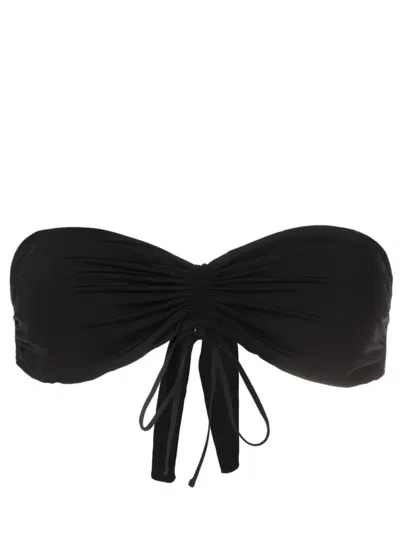 Clube Bossa Percy Bikini Top In Black