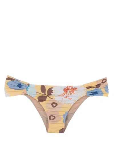 Clube Bossa Ricy Floral-print Bikini Bottoms In Multicolour