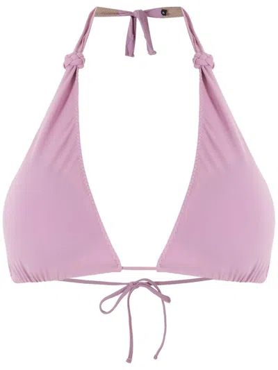 Clube Bossa Rings Bikini Top In Purple