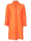 Clube Bossa Sam Long-sleeve Shirt In Orange