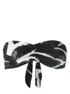 Clube Bossa Venet Bandeau Bikini Top In Black