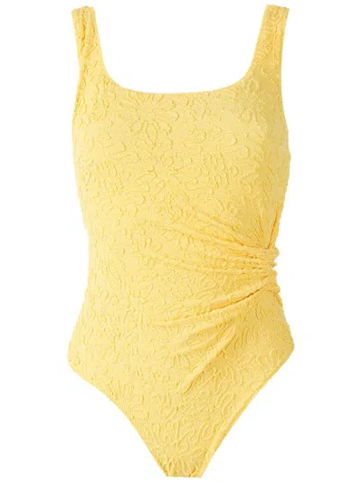 Clube Bossa Venna Jacquard One-piece In Yellow