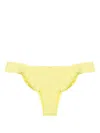 Clube Bossa Winni Ruffle-detail Bikini Bottoms In Yellow
