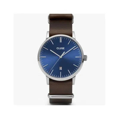 Cluse Leather Women's Watch In Brown