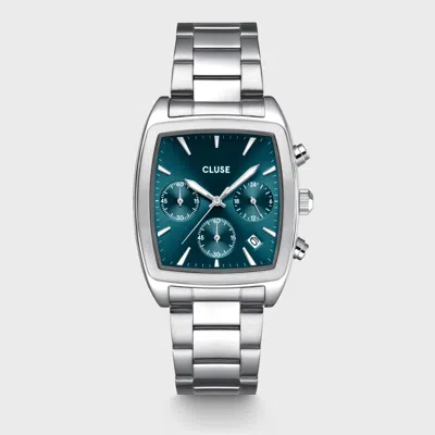 Cluse Man  Quartaut Chrono Cw52001 In Blue