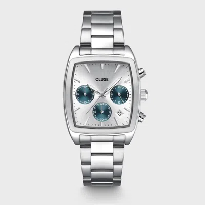 Cluse Man  Quartaut Chrono Cw52003 In White
