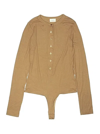Pre-owned Clyque Bodysuit In Brown