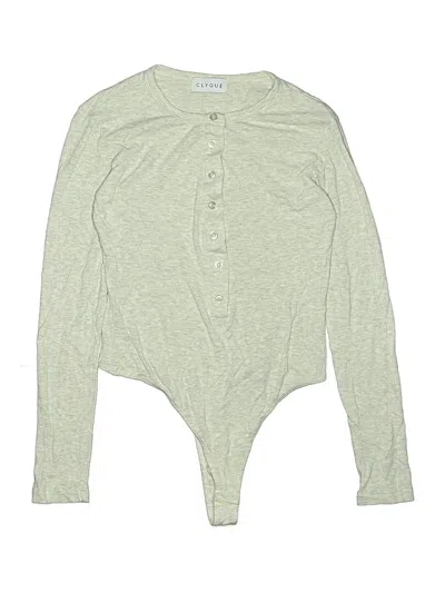 Pre-owned Clyque Bodysuit In Green