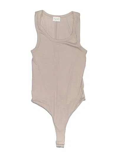 Pre-owned Clyque Bodysuit In Tan