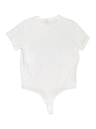 Pre-owned Clyque Bodysuit In White