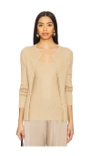 Clyque Marianna Cardigan In 拿铁咖啡色