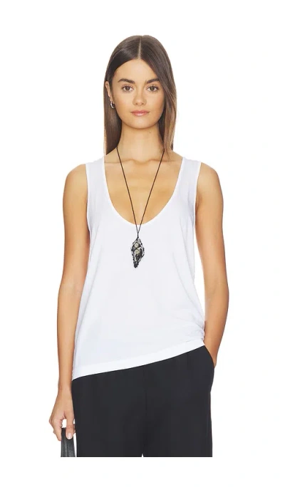 Clyque Siff Top In White