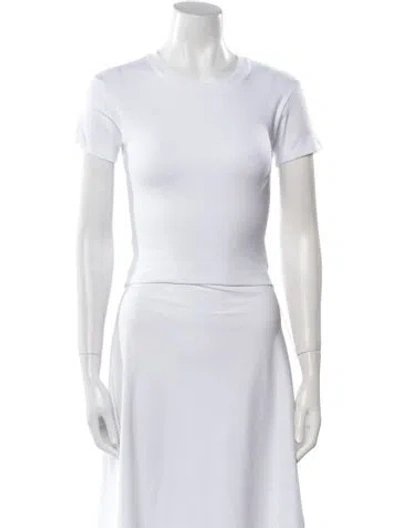 Pre-owned Clyque The Label Crew Neck Short Sleeve T-shirt W/ Tags In White