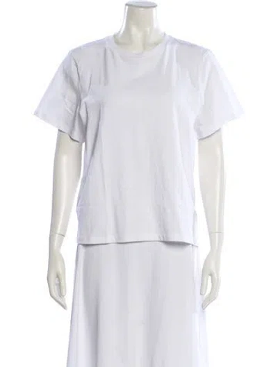 Pre-owned Clyque The Label Crew Neck Short Sleeve T-shirt W/ Tags In White