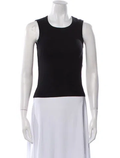 Pre-owned Clyque The Label Crew Neck Sleeveless Top W/ Tags In Black