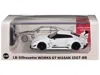 Cm Models Nissan 35gt-rr "lb-silhouette Works Gt" Rhd (right Hand Drive) White With Extra Wheels 1/64 Diecast  In White