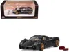 Cm Models Pagani Utopia Full Carbon With Gold Wheels 1/64 Diecast Model Car By Cm Model In Black