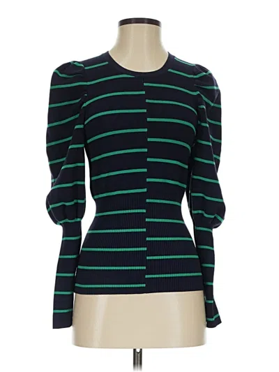 Pre-owned C/meo Collective 3/4 Sleeve T-shirt In Green