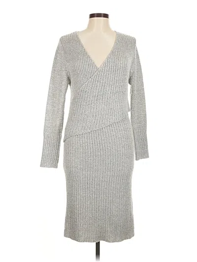 Pre-owned C/meo Collective Casual Dress In Gray