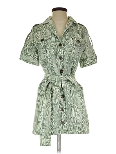 Pre-owned C/meo Collective Casual Dress In Green