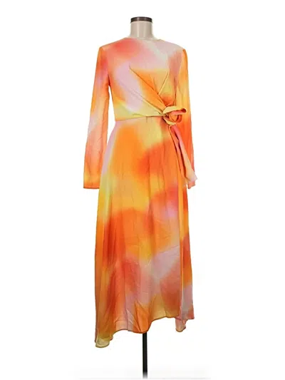 Pre-owned C/meo Collective Casual Dress In Orange