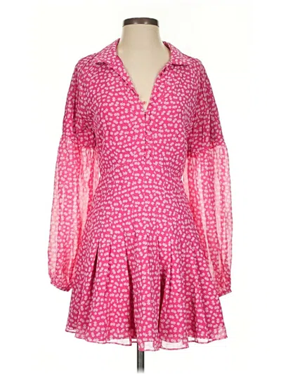 Pre-owned C/meo Collective Casual Dress In Pink