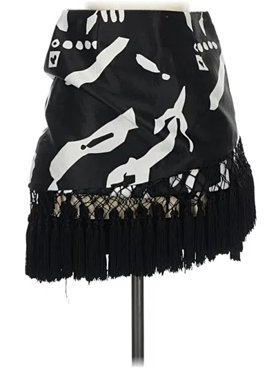 Pre-owned C/meo Collective Casual Skirt In Black