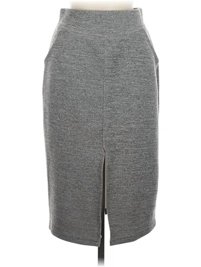 Pre-owned C/meo Collective Casual Skirt In Gray