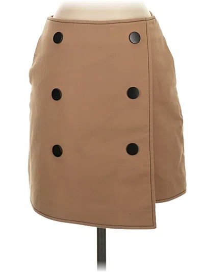 Pre-owned C/meo Collective Casual Skirt In Tan