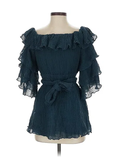 Pre-owned C/meo Collective Cocktail Dress In Blue