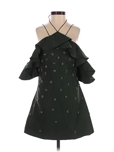 Pre-owned C/meo Collective Cocktail Dress In Green